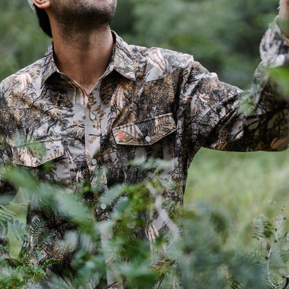 Mesquite Camo Pearl Snap