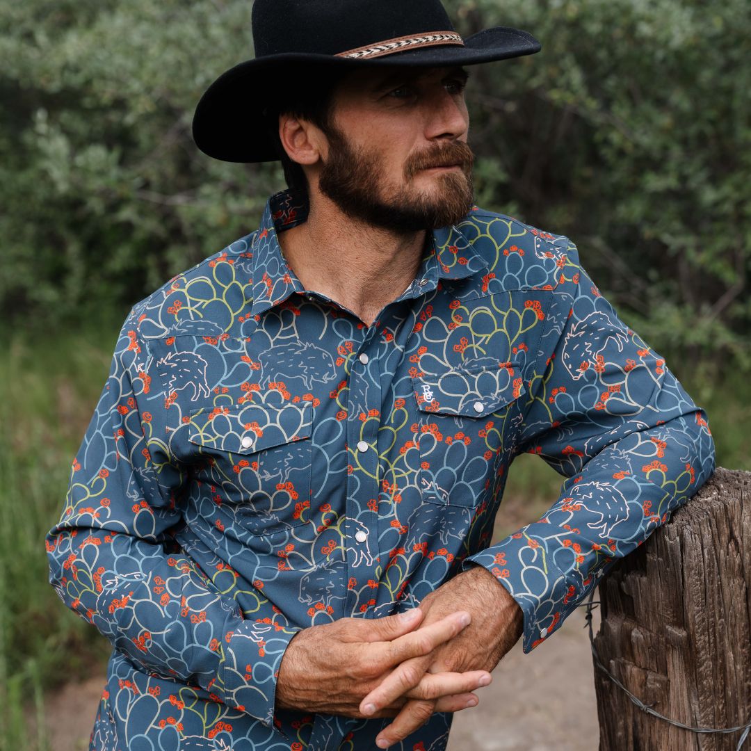 Javelina Paradise Pearl Snap