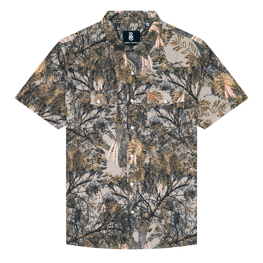 Mesquite Camo Pearl Snap