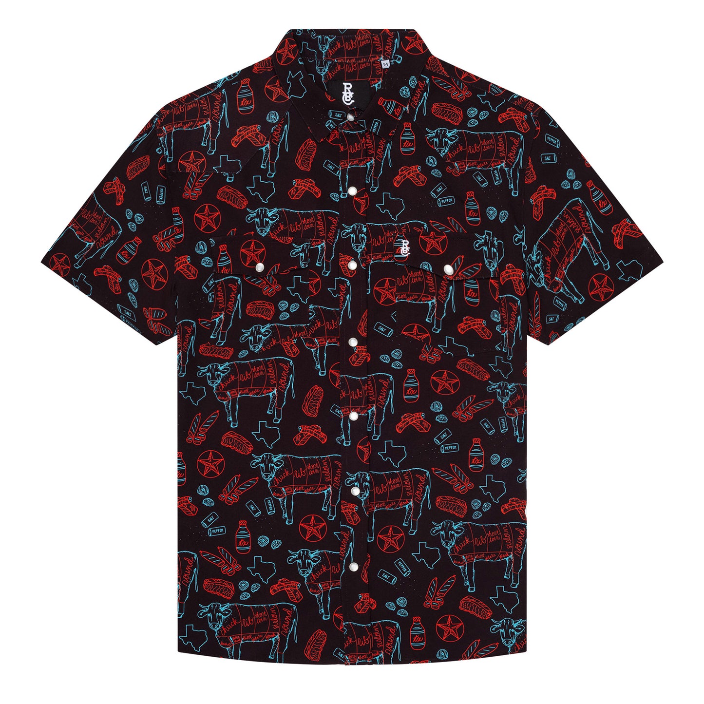 Texas BBQ Nights Pearl Snap