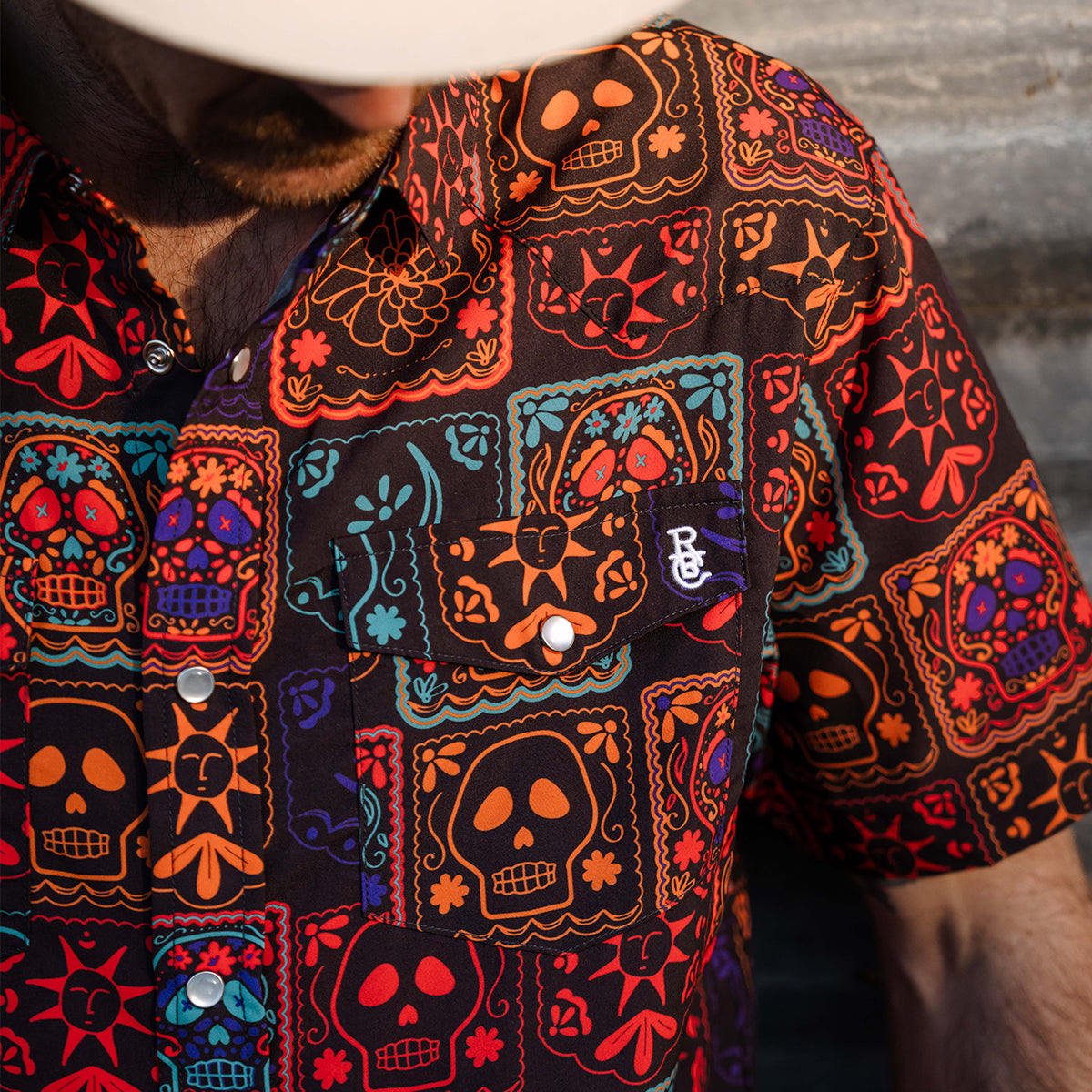 La Calavera Pearl Snap