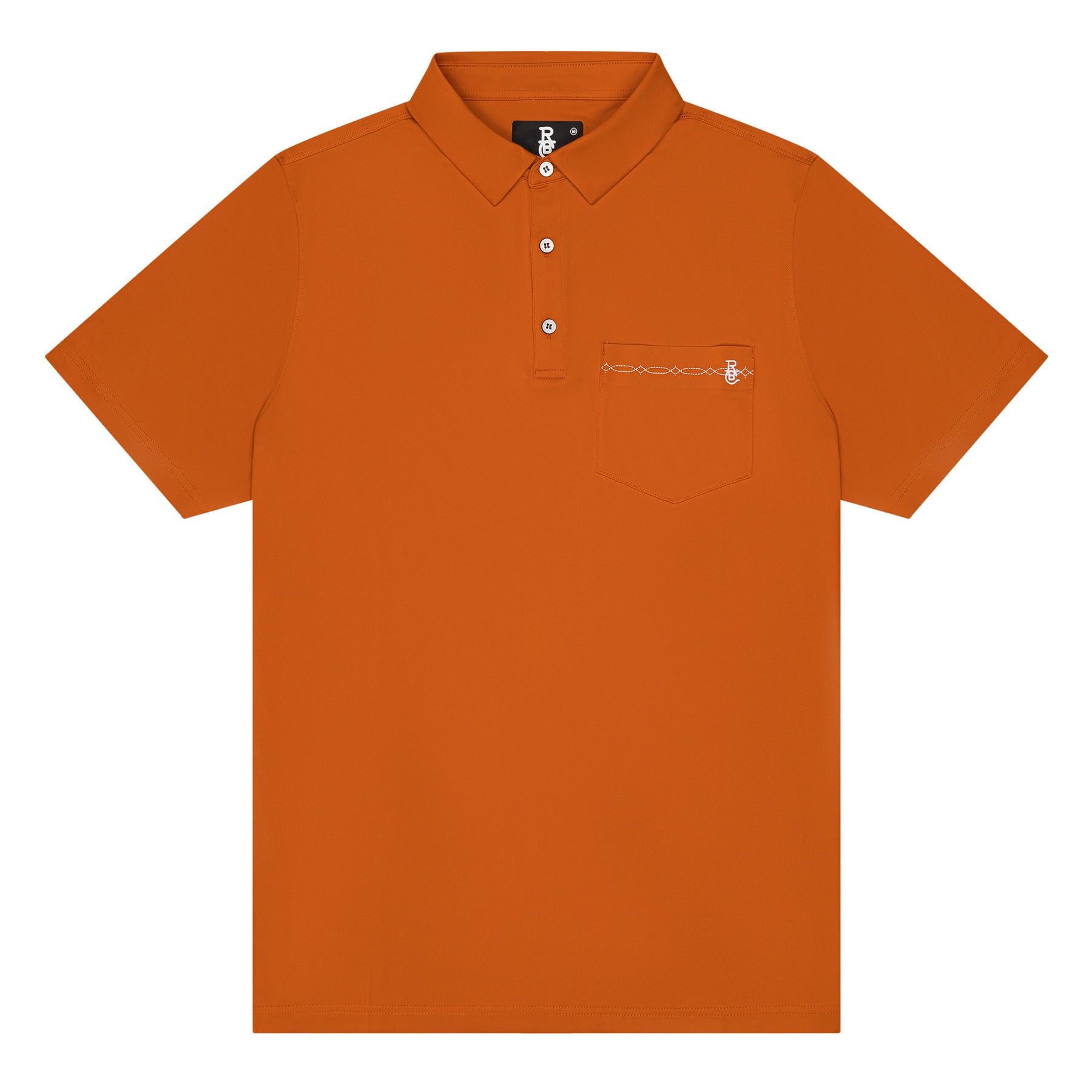 Texas Orange Bootstitch Pocket Polo – Raised by Coyotes Wholesale